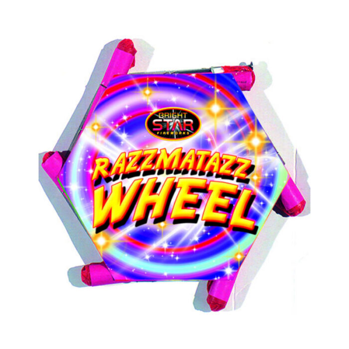 Razzmatazz wheel fireworks