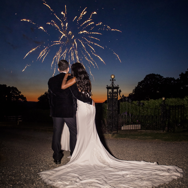 Wedding fireworks